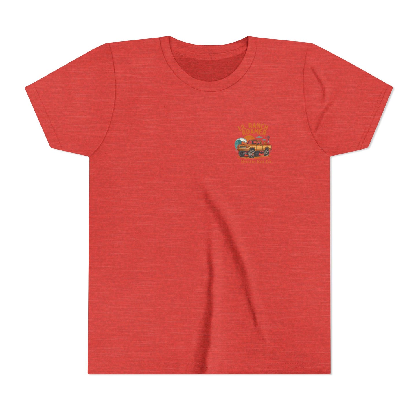 Lil Ranch Roamer Youth Tee Fun Retro Kids T-Shirt, Beachwear, Summer Gift, Outdoor Adventure Clothing, Casual Everyday Wear