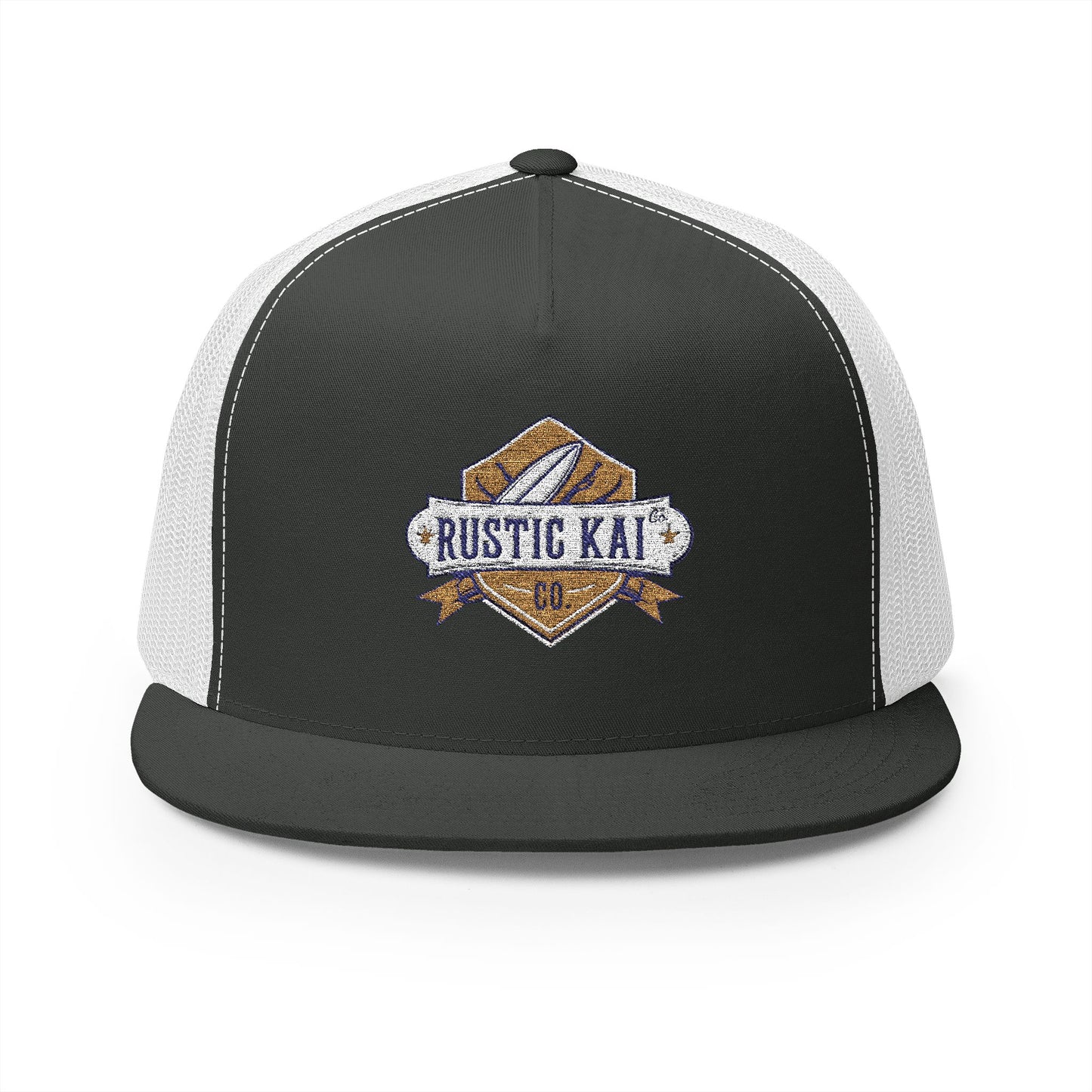 5 Panel Trucker Cap (Embroidery)