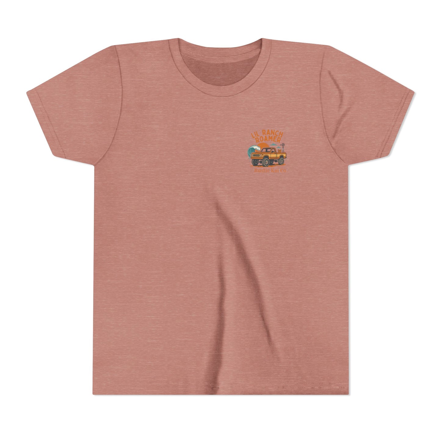 Lil Ranch Roamer Youth Tee Fun Retro Kids T-Shirt, Beachwear, Summer Gift, Outdoor Adventure Clothing, Casual Everyday Wear