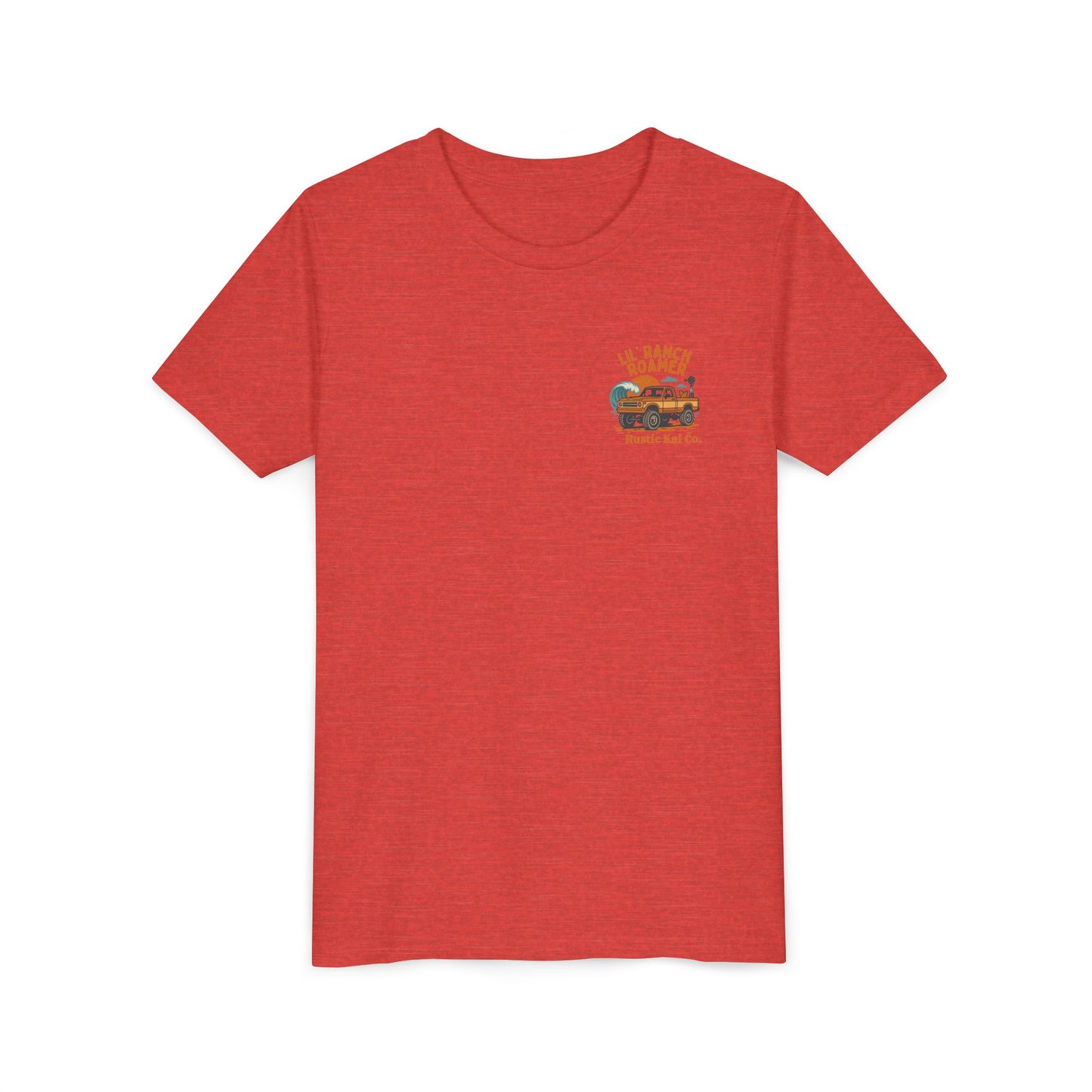 Lil Ranch Roamer Youth Tee Fun Retro Kids T-Shirt, Beachwear, Summer Gift, Outdoor Adventure Clothing, Casual Everyday Wear