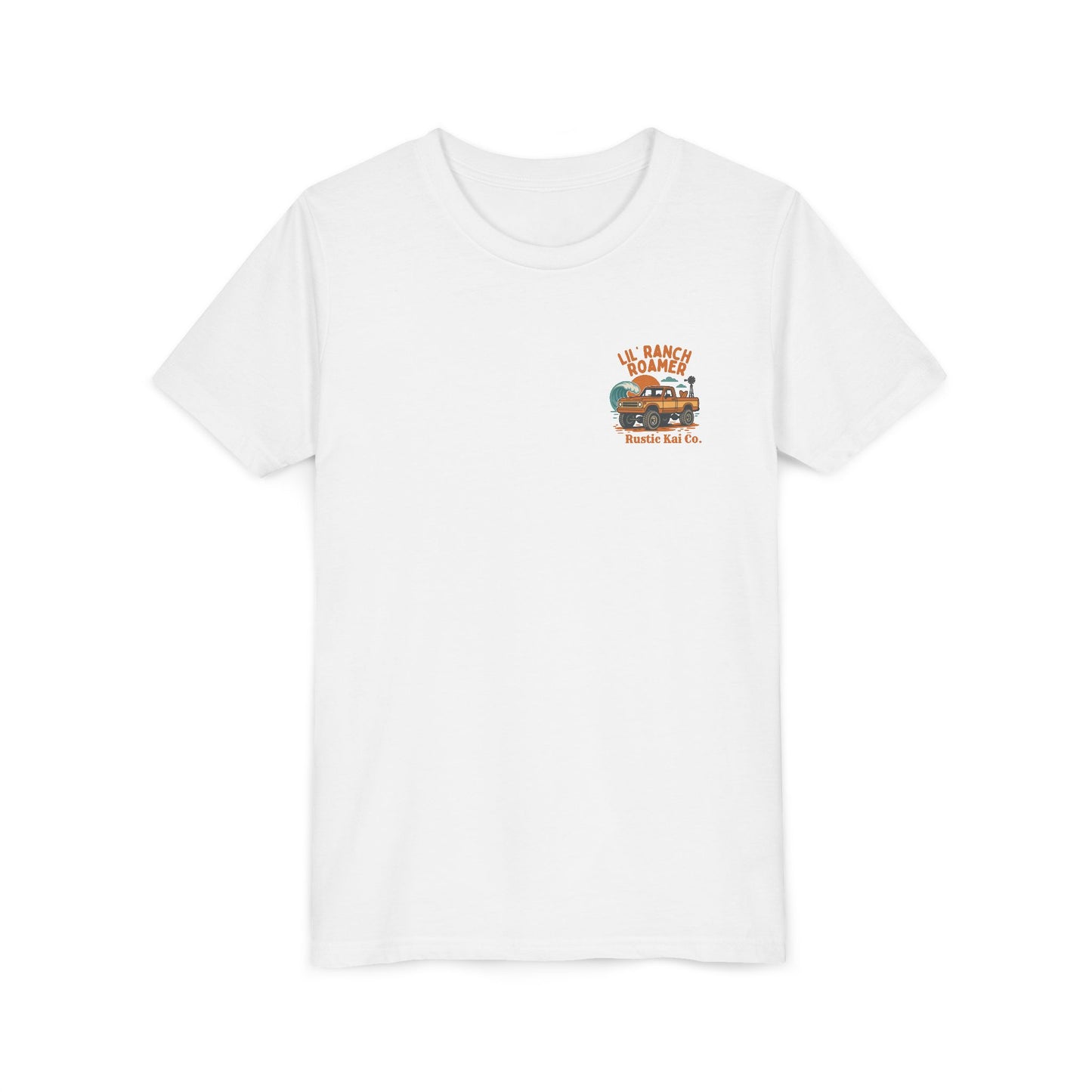 Lil Ranch Roamer Youth Tee Fun Retro Kids T-Shirt, Beachwear, Summer Gift, Outdoor Adventure Clothing, Casual Everyday Wear