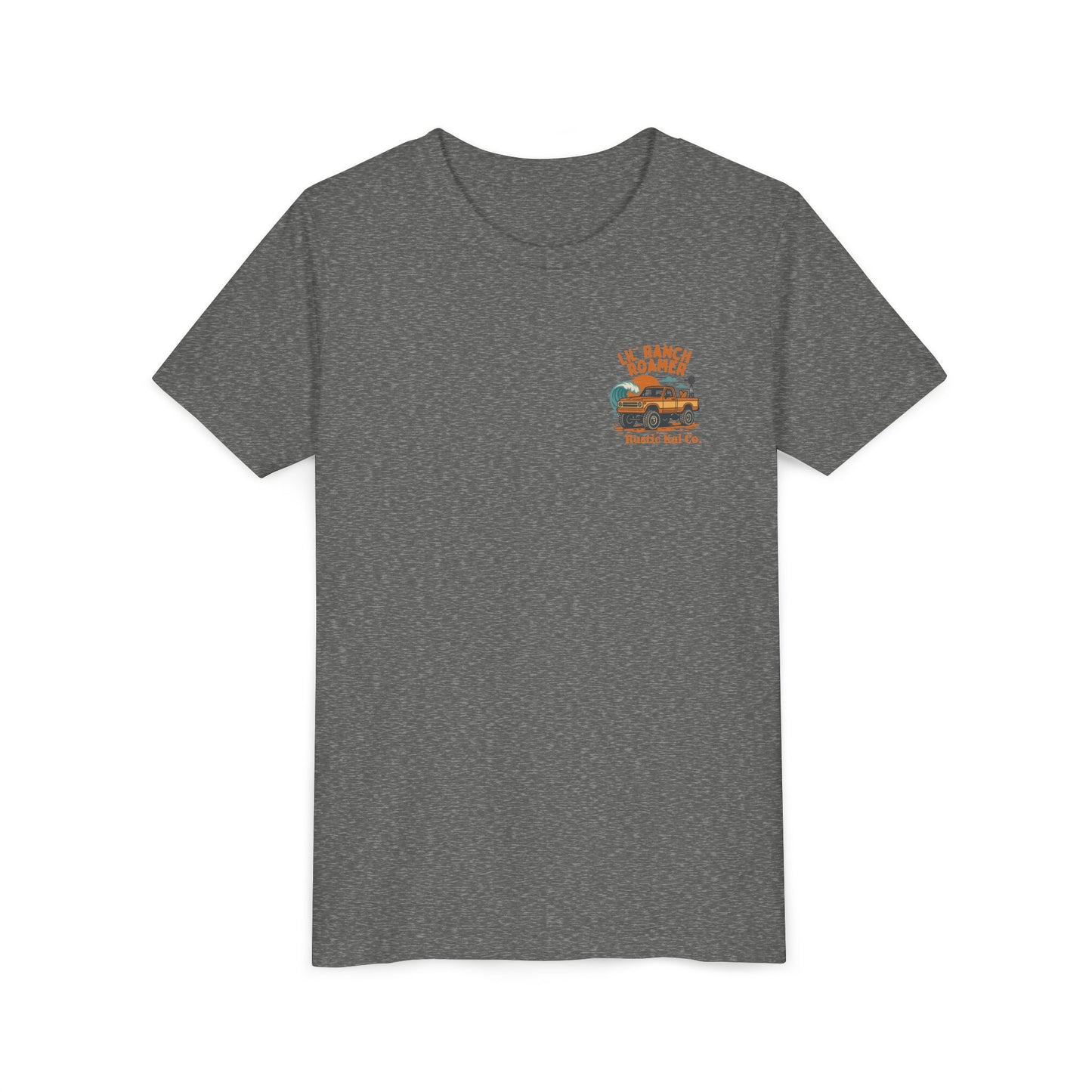 Lil Ranch Roamer Youth Tee Fun Retro Kids T-Shirt, Beachwear, Summer Gift, Outdoor Adventure Clothing, Casual Everyday Wear