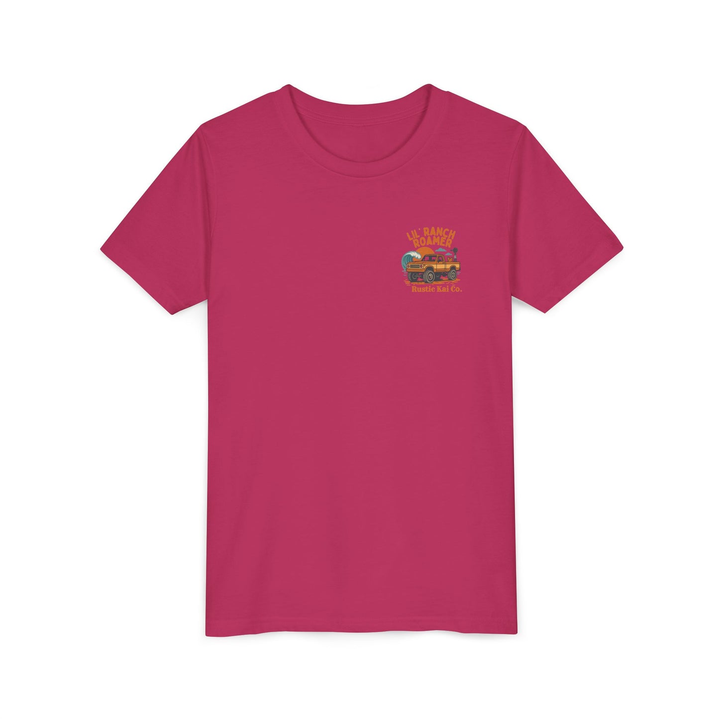 Lil Ranch Roamer Youth Tee Fun Retro Kids T-Shirt, Beachwear, Summer Gift, Outdoor Adventure Clothing, Casual Everyday Wear