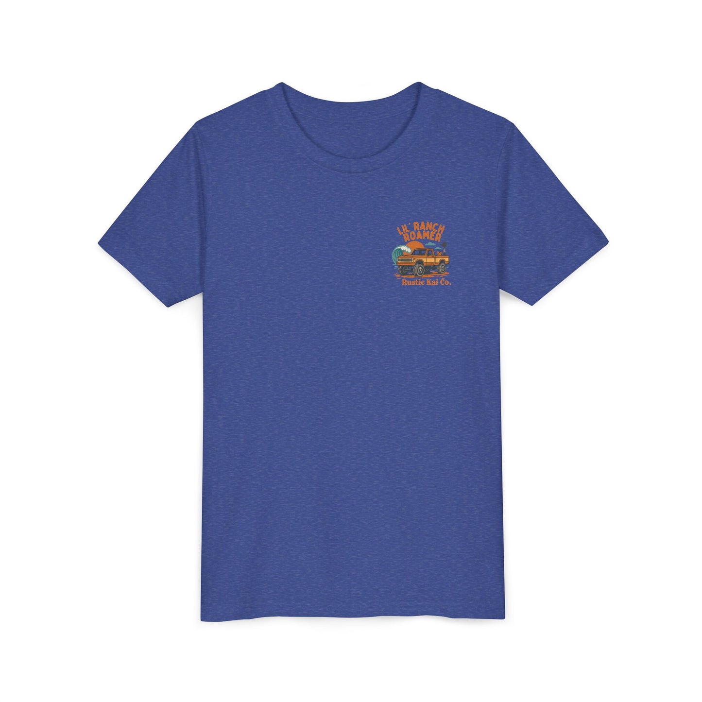 Lil Ranch Roamer Youth Tee Fun Retro Kids T-Shirt, Beachwear, Summer Gift, Outdoor Adventure Clothing, Casual Everyday Wear